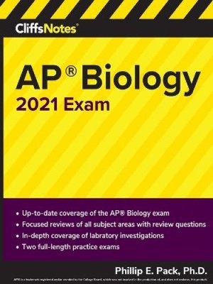 CliffsNotes AP Biology 2021 Exam by Pack Phillip E. Pack [Paperback]