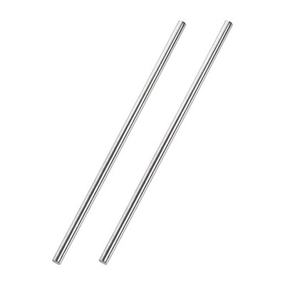 2pcs 5mm x 250mm 304 Stainless Steel Solid Round Rod for RC DIY Craft Tool