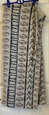 Chico  s Design Women  s Tan  Black Wrap Around Cotton Pencil Skirt Sz 0