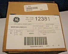 5 GE 100W MXR100/U/MED/O, Metal Halide Lamps