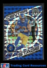 2023 Panini Mosaic #CS-CK Cooper Kupp Center Stage Mosaic Blue #/99