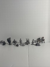 DnD Vintage Metal Figures Lot Of 11