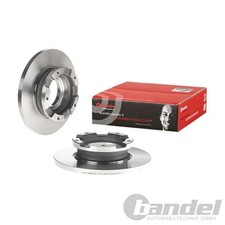 2X BREMBO BREMSSCHEIBEN 288mm VOLL HINTEN PASSEND FÜR FORD TOURNEO TRANSIT