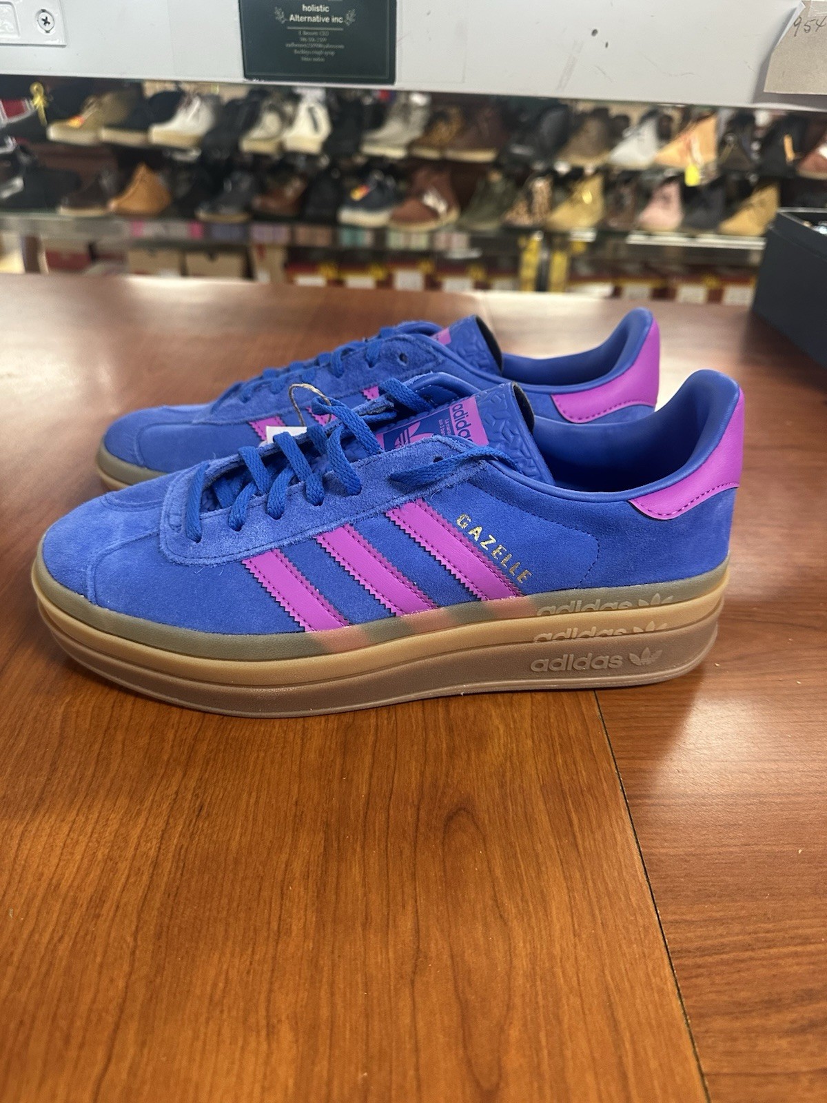 adidas Gazelle Bold “Purple Burst” Blue Gum Soles | IG4367 Women’s Size 10 adidas Gazelle Bold “Purple Burst” Blue Gum Soles | IG4367 Women’s Size 10