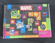 Marvel Chibi 80 Sheet Hard Cover Spiral Sketch Pad