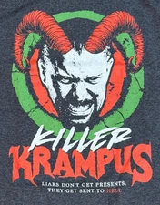 🎄🔥 Killer Kross “Killer Krampus” T-Shirt – Pro Wrestling Crate (Nov 2025) – M