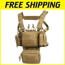 Nylon Molle Chest Rig for Tactical Gears
