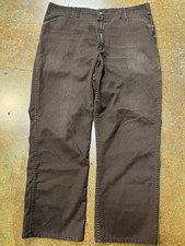 Vintage Ben Davis Pants Brown Workwear USA Made Mens 40 X 31 Work In 50/50 Blend