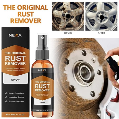 #ad Rust Remover Spray – Fast Acting Multi Surface Cleaner Removes Rust 50mL 1 3X $15.99