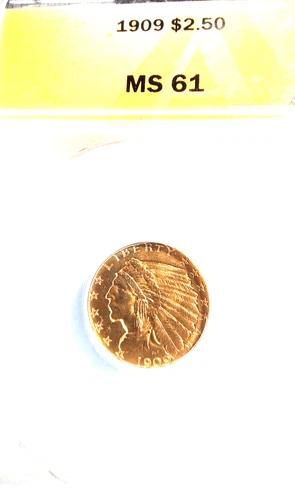 1909 Indian Head Gold — photo from another recent sale