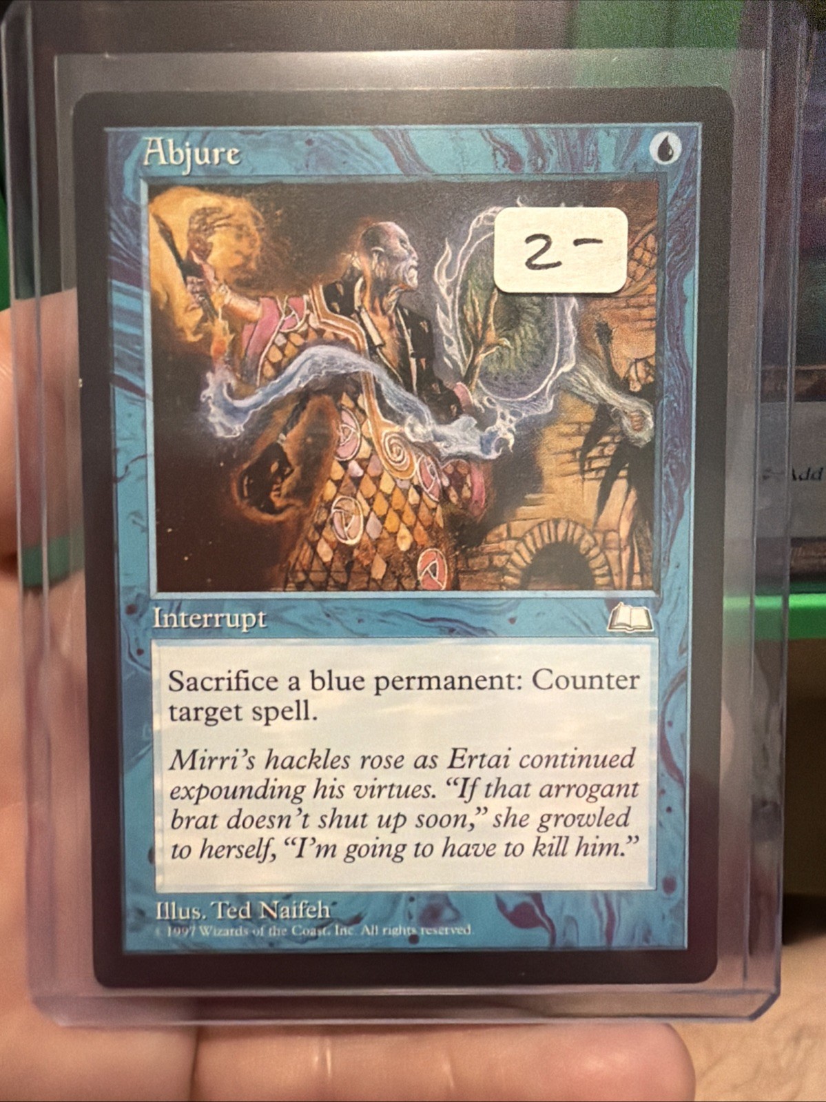 Abjure Weatherlight Magic The Gathering MTG