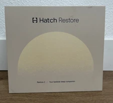 Hatch Restore 2 Bedside Sleep Guide Sunrise Alarm Clock Sound Machine - Putty