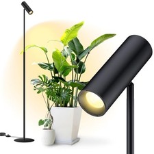 6FT Standing Grow Light for Indoor Plants,25W 3000K Full Spectrum 3000K-1 Head