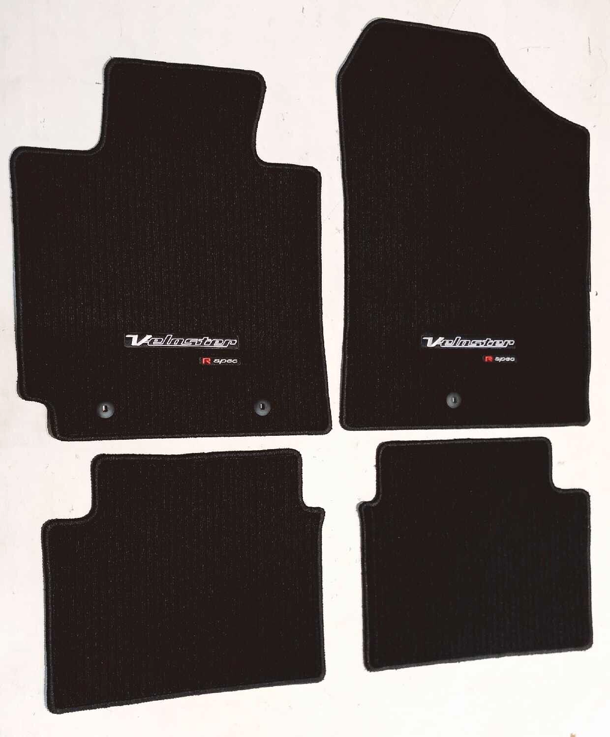 New OEM Hyundai Veloster "R Spec" Black Floor Mats 20122017 2VF14