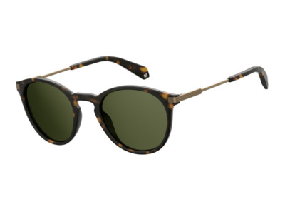 sunglasses POLAROID polarized PLD 2062/S havana matt green  display picture 3