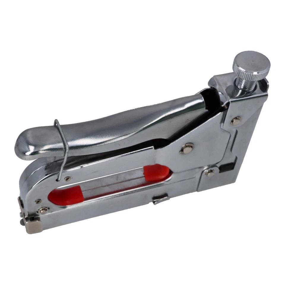 Handtacker Tackerpistole 4-14mm Heftklammernpistole Tackerklammern Profiwerkzeug - Bild 4 von 4