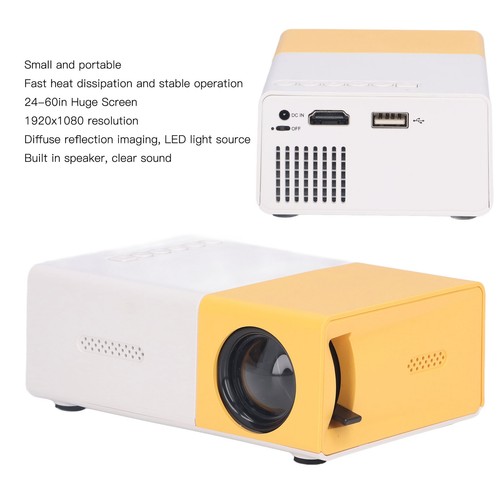Mini Pocket LED Home Cinema Projector HD 1080P Portable Office Cinema Projector - Picture 7 of 22