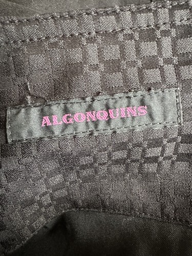 Algonquins Black Japanese Goth Steampunk Jacket Size Small Military Punk - Picture 19 of 22