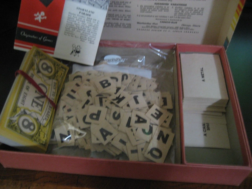 VINTAGE 1950'S TREASURE HUNT GAME - CADACO ELLIS - USED COND - Image 2 of 2