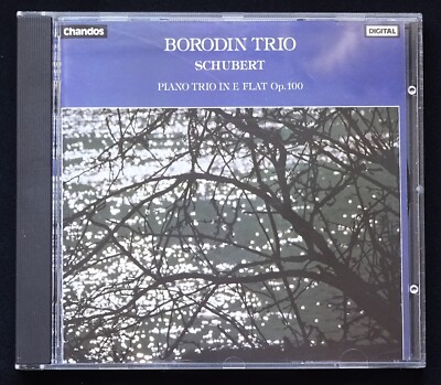 Schubert: Piano Trio in E Flat Op. 100. The Borodin Trio. 1 CD 1982, Chandos Rec