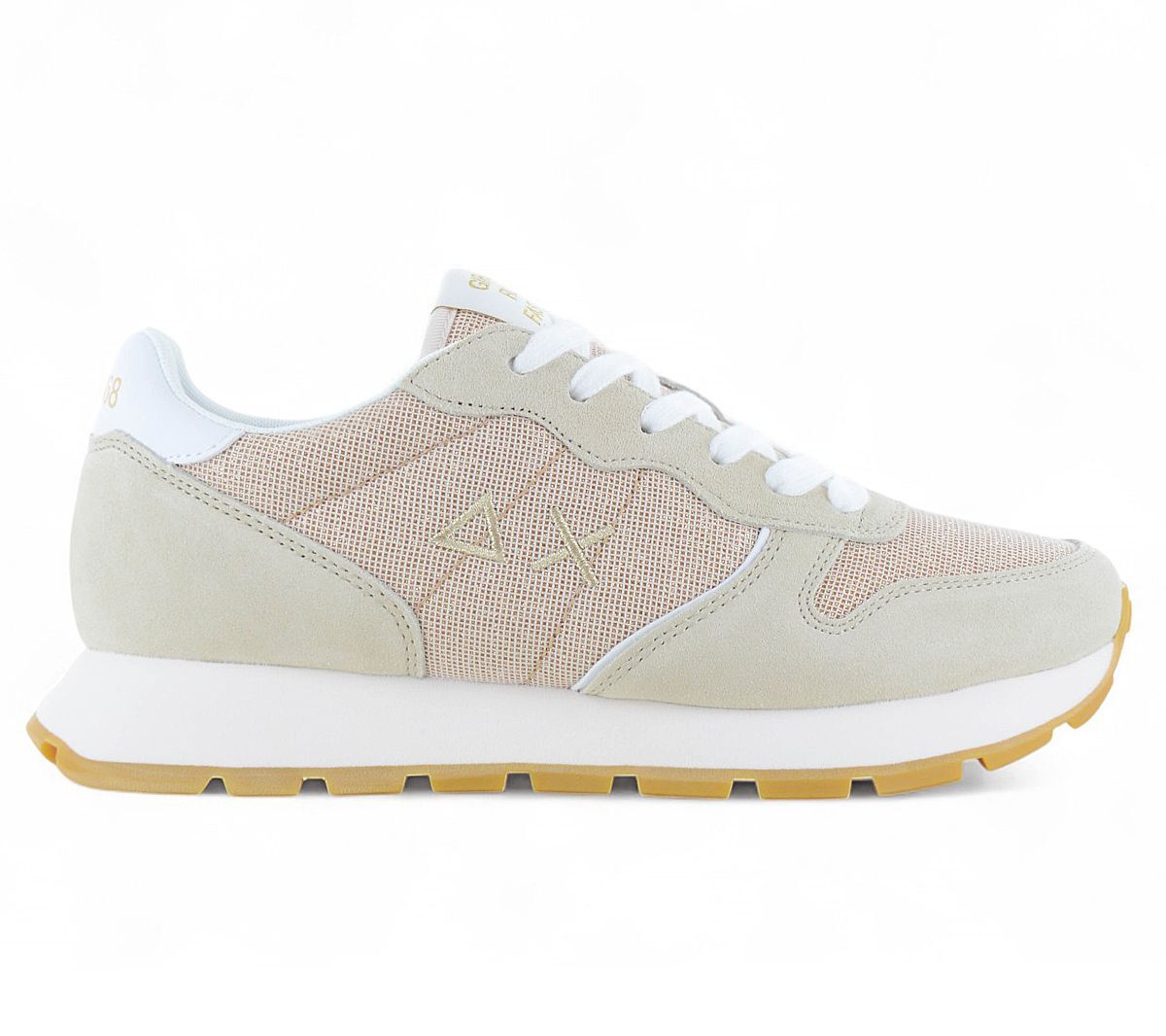 SUN68 Ally Glitter - Mujer Sneakers Gold Z35203-43 Fashion Ocio Zapatos Nuevos