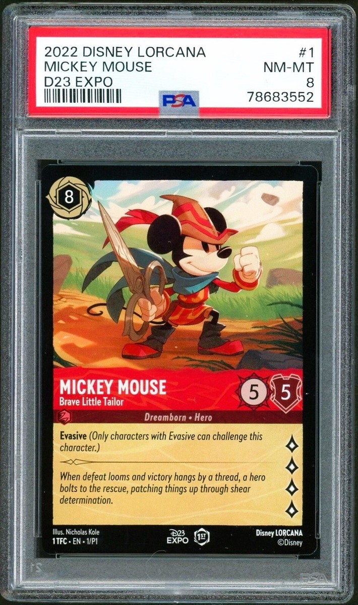 Disney Lorcana D23 expo ミッキーマウス　ロルカナ D23 Lorcana ミッキーマウス Disney ディズニー ロルカナ expo