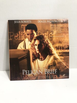 The Pelican Brief Laserdisc, 1994 Julia Roberts, Denzel Washington  85391298960|