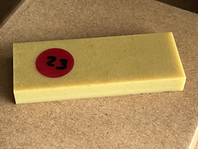 PROFESSIONAL PLASTICS ULTEM 2300 30% Glass Filled PEI 3.25 x 1.25 x .375