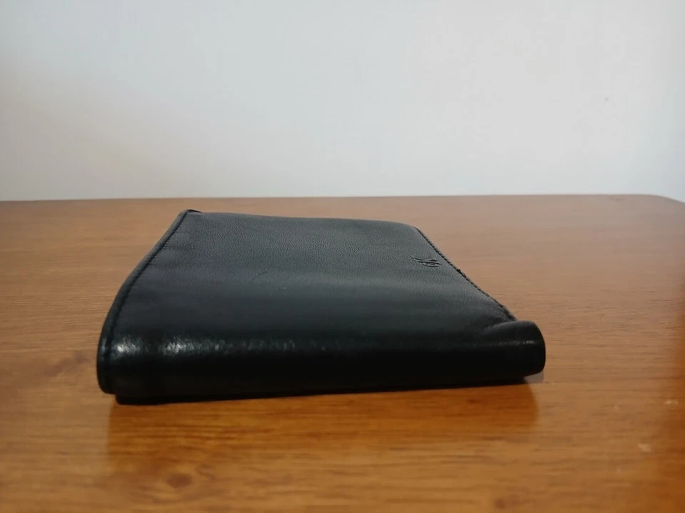 Genuine Leather Black Calvin Klein Wallet / CK / Designer / Classic / Retro - Image 3 of 4