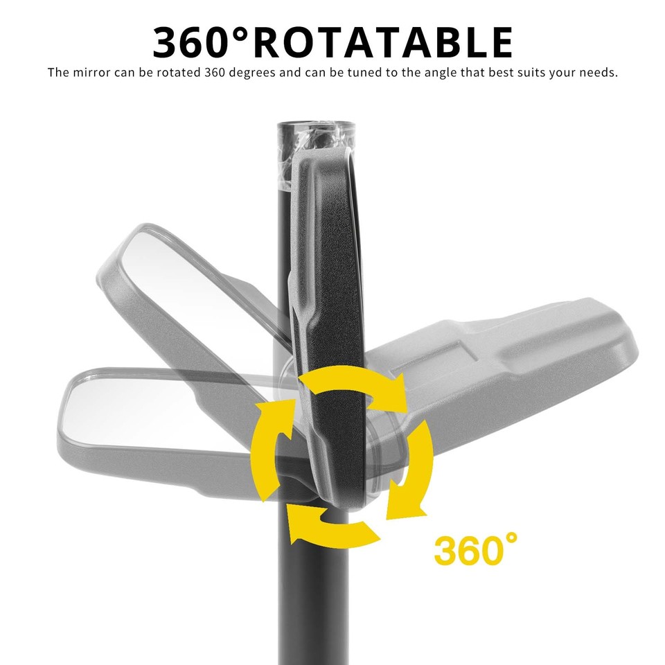 Rear View Center Mirror W/1.75'' Round Roll Bars For CF-MOTO ZFORCE 800 950 1000 - Foto 7