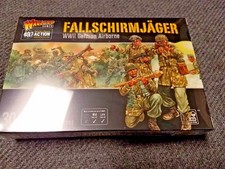 Fallschirmjager Infantry German Bolt Action WWII Warlord Games 1/56 Model New