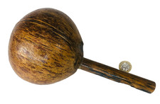 Coconut Maracas Hand Made Musical Instrumental Working Wooden ra