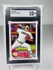Ryne Nelson Rc SGC 10 GM 2023 Topps Series 2