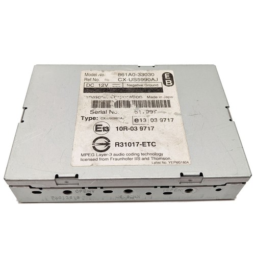 OEM Multiplex Network Multimedia Control Module Lexus ES350 07-12 / 861A0-33030 - Picture 2 of 4