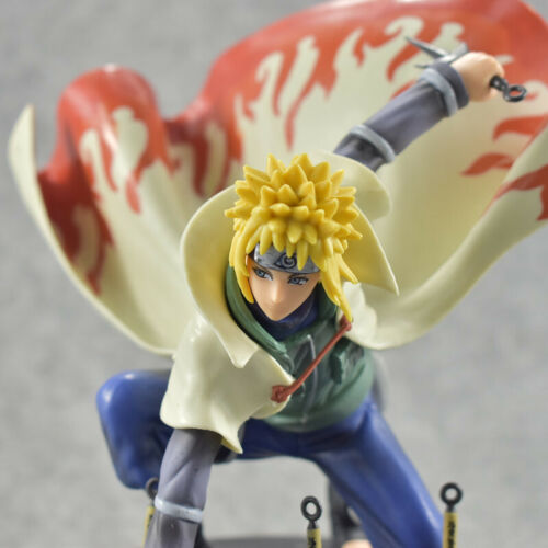 4th Gen Naruto Minato Namikaze Anime Figurine Action Figure Toy Statues 16 cm - Picture 1 of 10