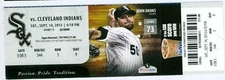 2013 White Sox vs Indians Ticket: Asdrubal Cabrera & Lonnie Chisenhall HRs