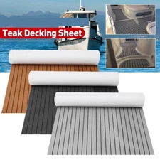 95'' Deluxe EVA Foam Boat Marine Flooring Mat Faux Teak Decking Yacht Sheet Pad！