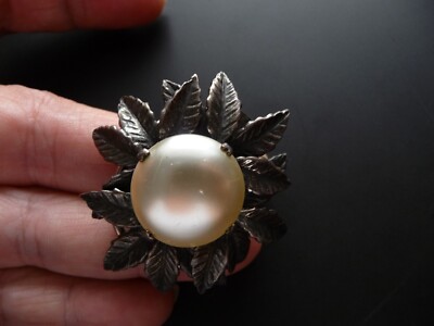 Lot De 3 Broches Vintage Anciennes – Bijoux Rétro – Occasion Avec Traces D'âge