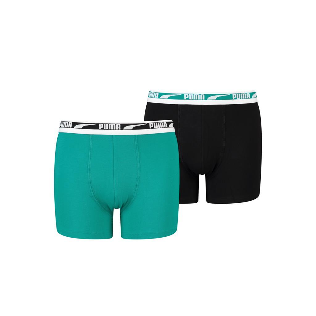 PUMA Jungen Kinder Boxershorts Unterhosen 2er Pack Größe 134-164