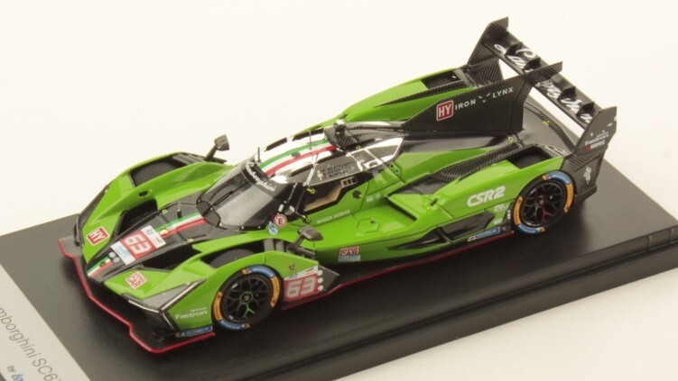 1:43 Scale Model Car Looksmart LAMBORGHINI SC63 N.63 LE MANS