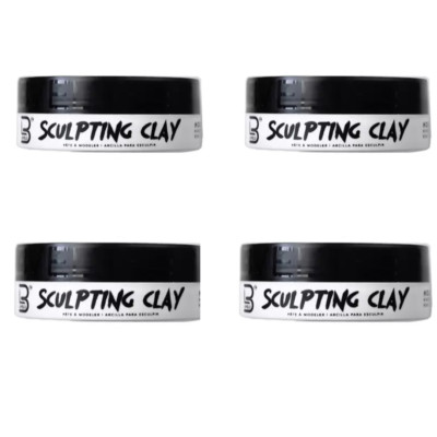 Level3 Hair Styling Sculpting Clay 5 oz., Strong Hold, Matte Finish (PACK OF 4)