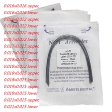 20Bag Arcos de Ortodoncia Dentales Alambre de Arco de Acero Inoxidable Rectangu