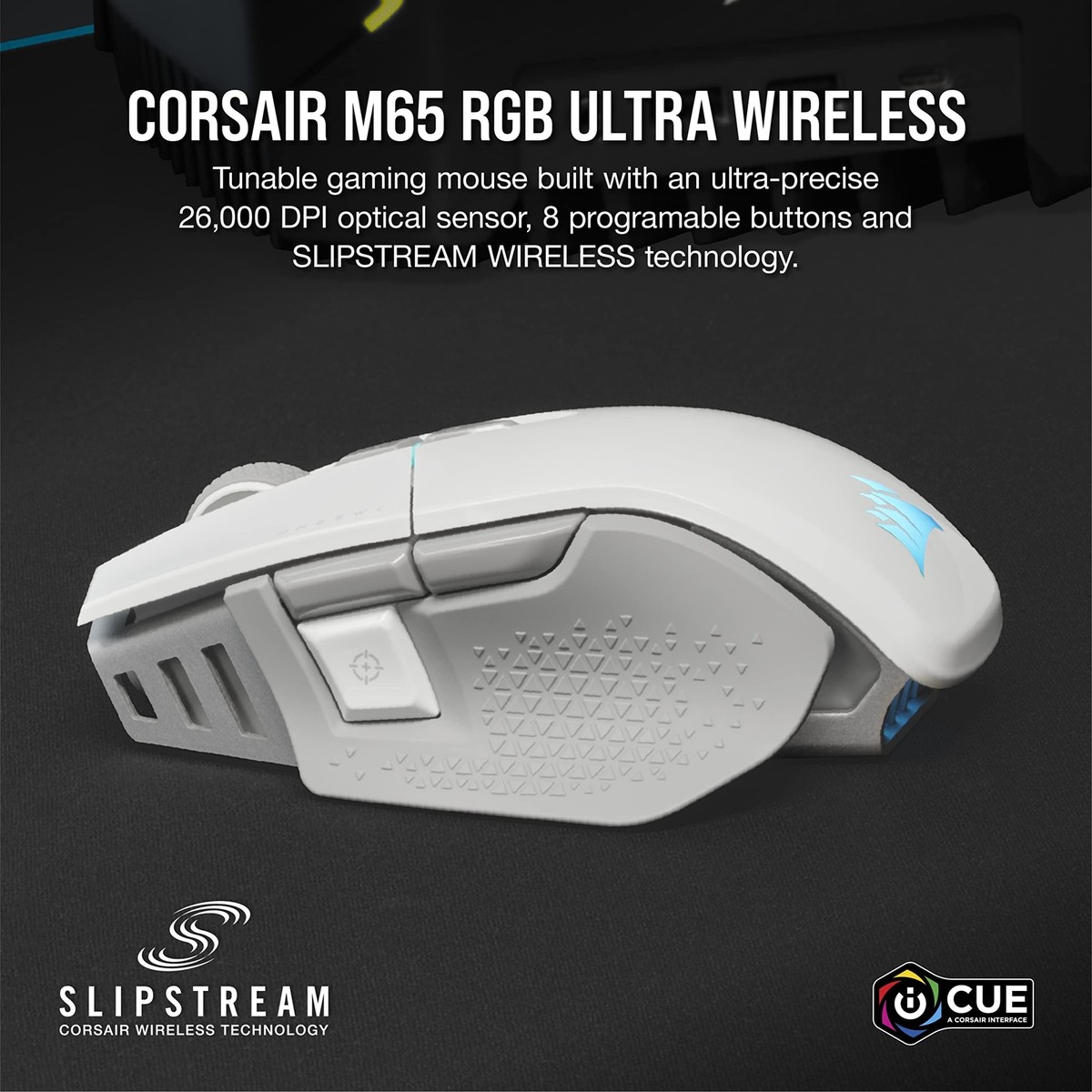 マウス・トラックボール CORSAIR M65 RGB ULTRA WIRELESS M65 RGB ULTRA WIRELESS Tunable FPS Gaming Mouse