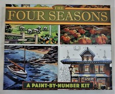 The Four Seasons A Paint By Number Kit By Sterling Innovation BRAND NEW
