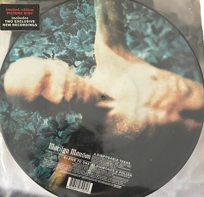 Marilyn Manson Disposable Teens レコード MARILYN MANSON Disposable Teens Limited Edition 3-track 12” Vinyl