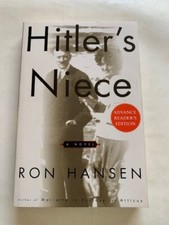 HITLER'S NIECE - ADVANCE READING COPY BY RON HANSEN