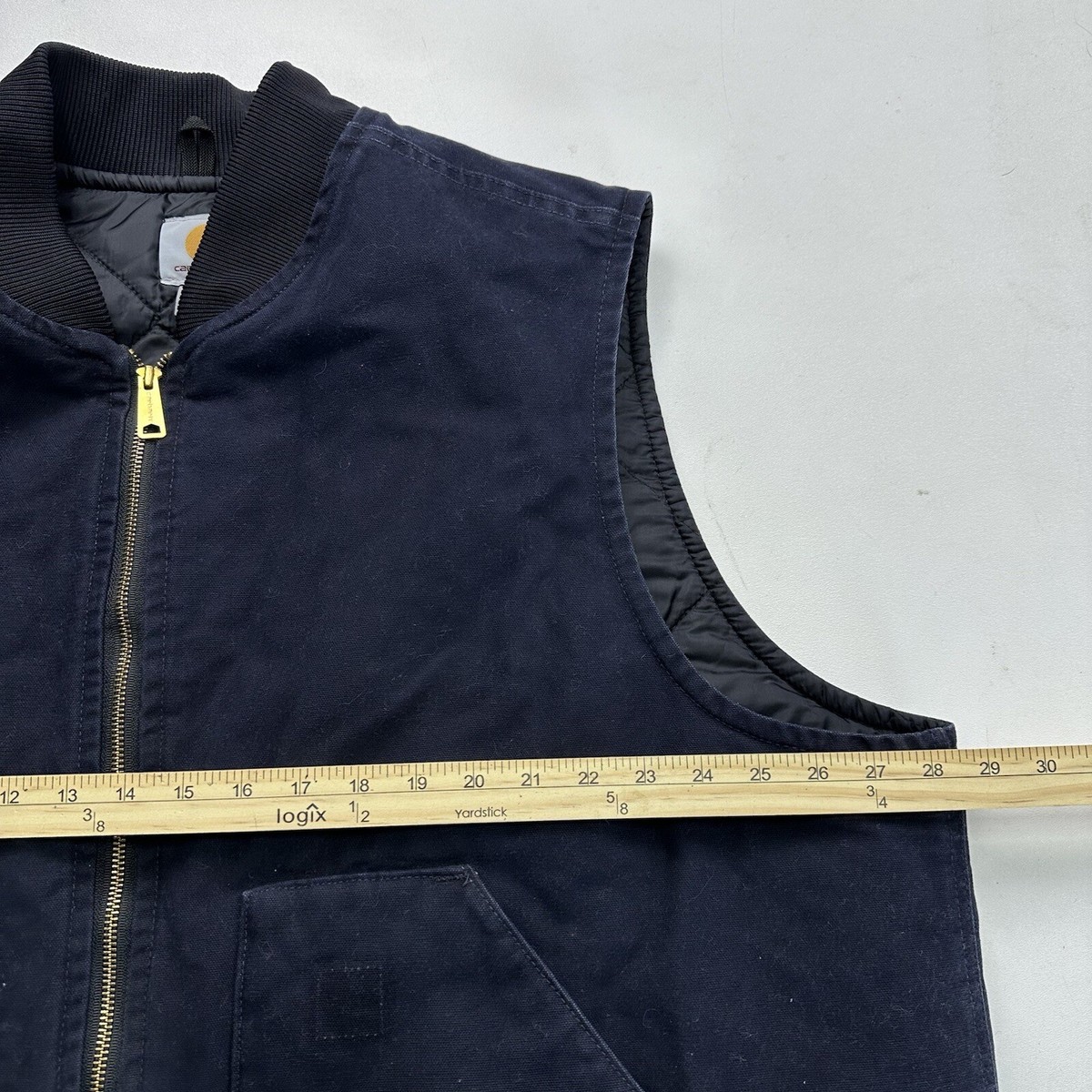 Vintage Carhartt Vest Mens 3XL Quilted Lined Blue Duck Vintage Carhartt Vest Mens 3XL Quilted Lined Blue Duck