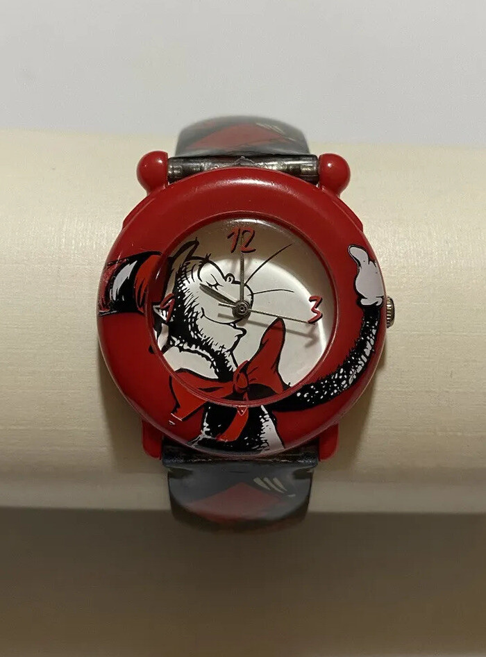 Vintage Dr Seuss Cat in the Hat Watch Dr. Seuss Goldfish Cat in the Hat Watch - 1997 - Etsy main image 2