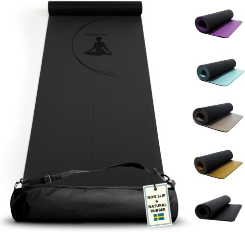 Premium Yoga Mat Non Slip Grip – Hot Yoga Mat with Bag