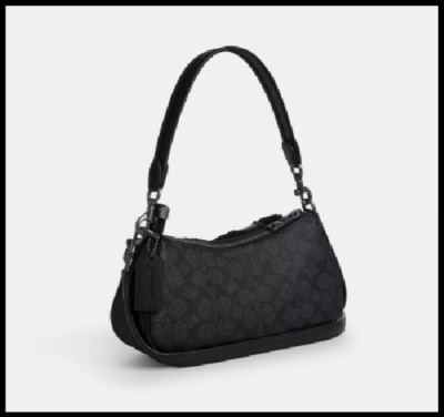 COACH CY658 Ashton Baguette Shoulder Bag Crossbody Bag Women's Bag